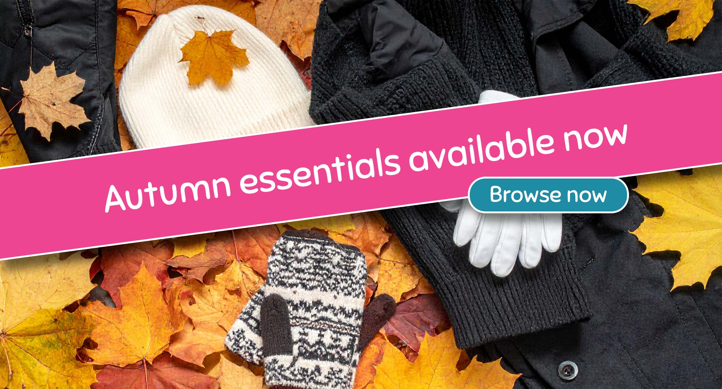 Autumn Essentials - Stay warm with our range of plain clothing