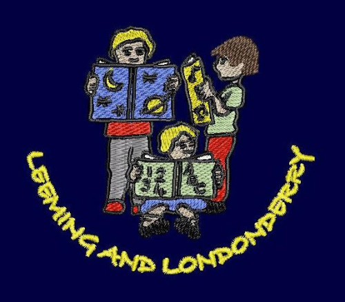 Leeming & Londonderry CP School badge